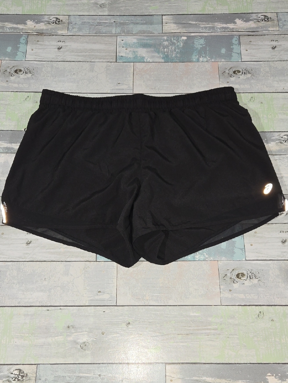 ASICS Women's Black Running Shorts Size XL